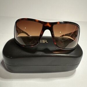 Vintage  Helios Sunglasses SR 07 07 JULIUS FWM BROWN In Banana Republic Case